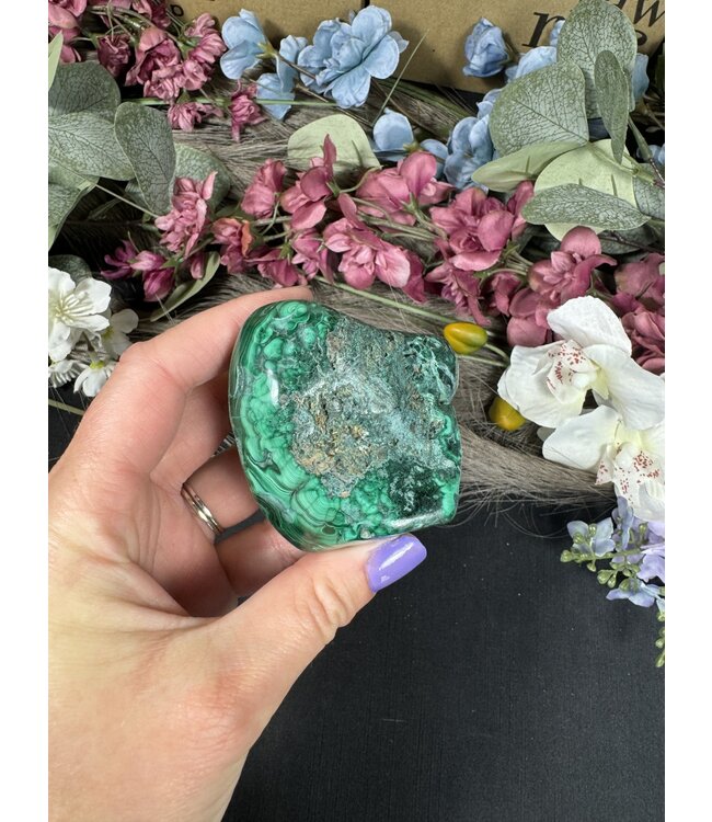 Polished Malachite #88, 242gr