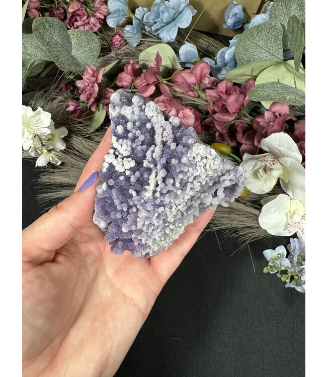Grape Agate #384, 338gr