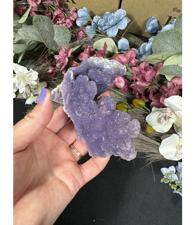 Grape Agate #391, 126gr