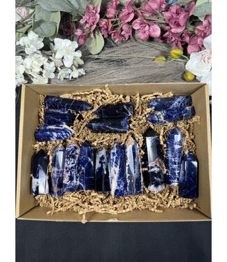 Sodalite Points 1KG bulk lot