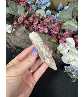 Druzy Quartz Calcite Specimen #3, 60gr