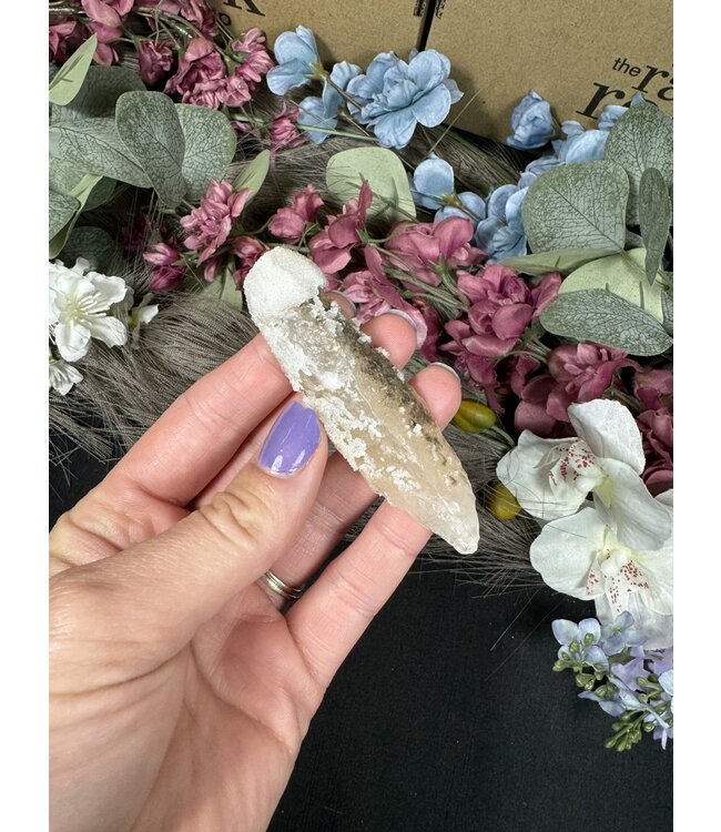 Druzy Quartz Calcite Specimen #8, 36gr