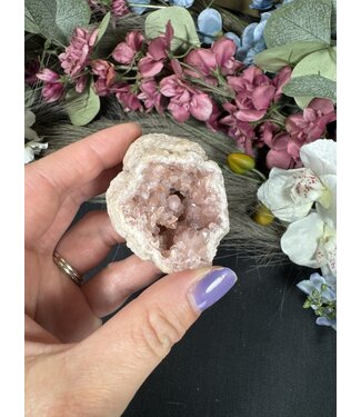 Pink Amethyst Geode Specimen #19, 66gr