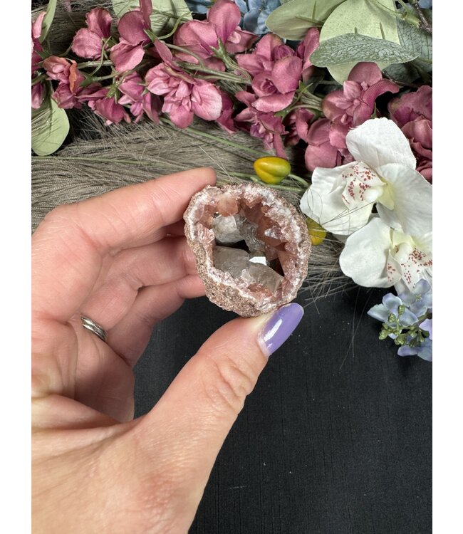 Pink Amethyst Geode Specimen #2, 44gr