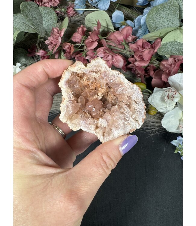 Pink Amethyst Geode Specimen #10, 80gr
