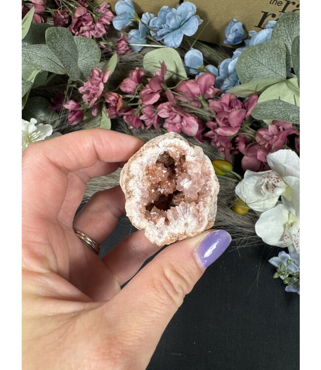 Pink Amethyst Geode Specimen #20, 54gr