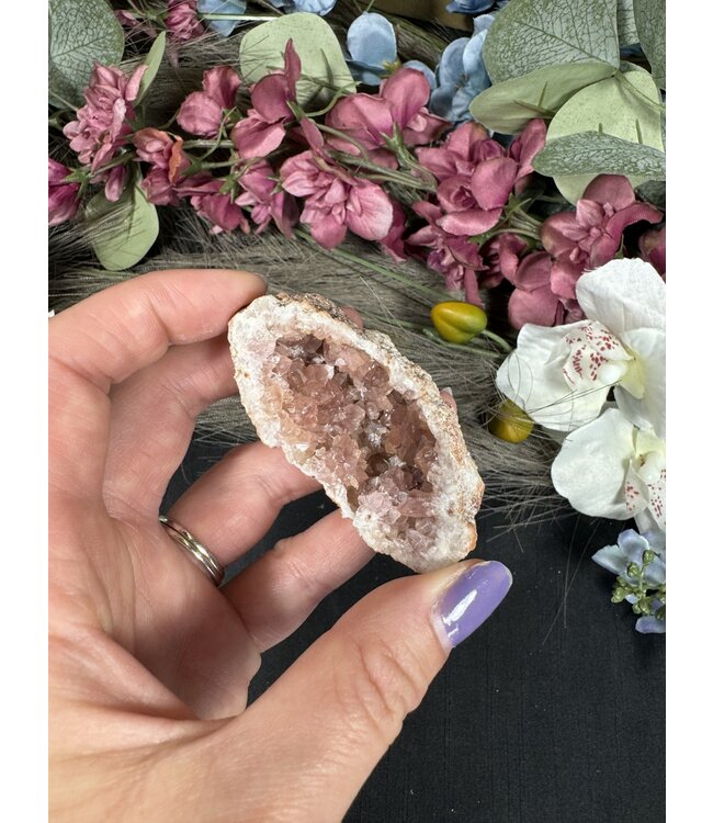 Pink Amethyst Geode Specimen #25, 52gr