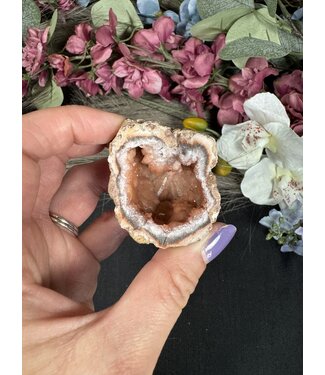 Pink Amethyst Geode Specimen #31, 56gr
