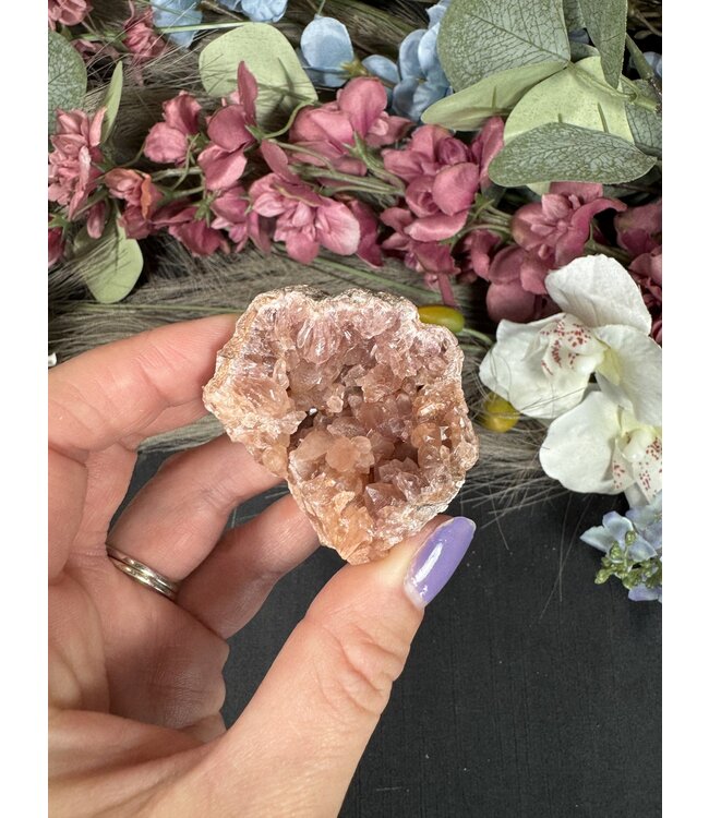 Pink Amethyst Geode Specimen #33, 60gr