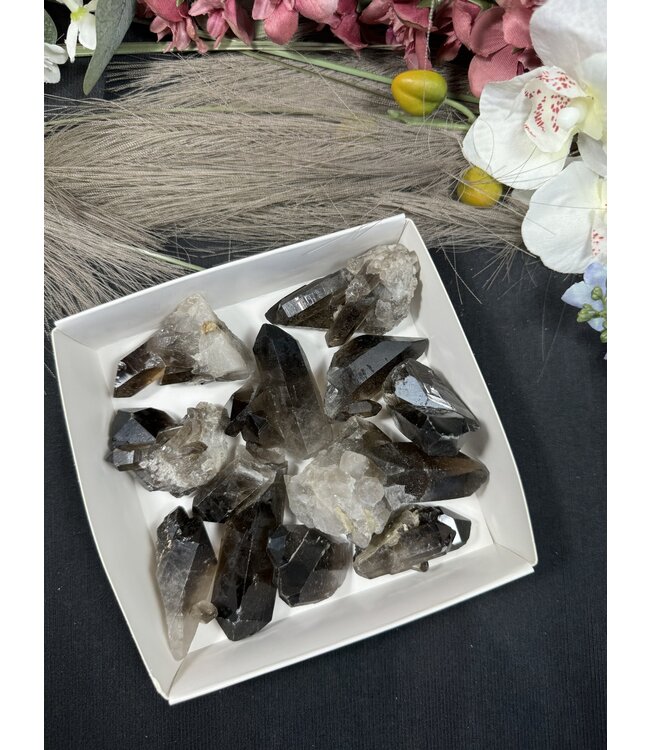 Smoky Quartz Cluster Lot #34, 510gr