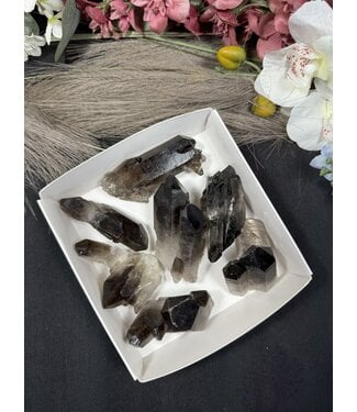 Smoky Quartz Cluster Lot #41, 496gr