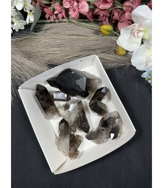 Smoky Quartz Cluster Lot #43, 502gr