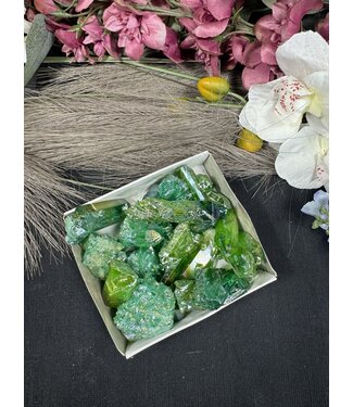 Green Aura Cluster #250, 316gr