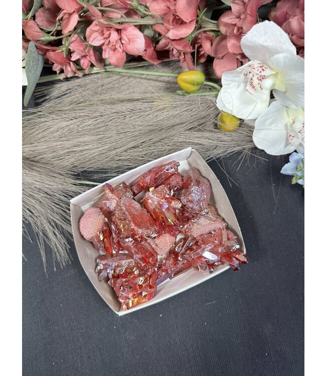 Red Aura Cluster #211, 268gr