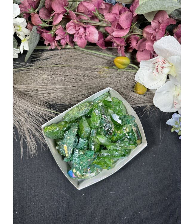 Green Aura Cluster #251, 324gr