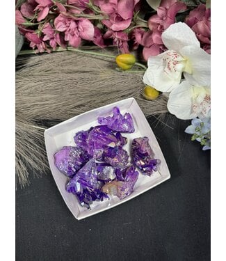 Purple Aura Cluster #265, 232gr