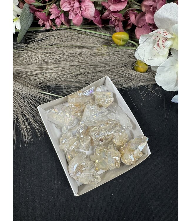 White Aura Cluster #266, 256gr