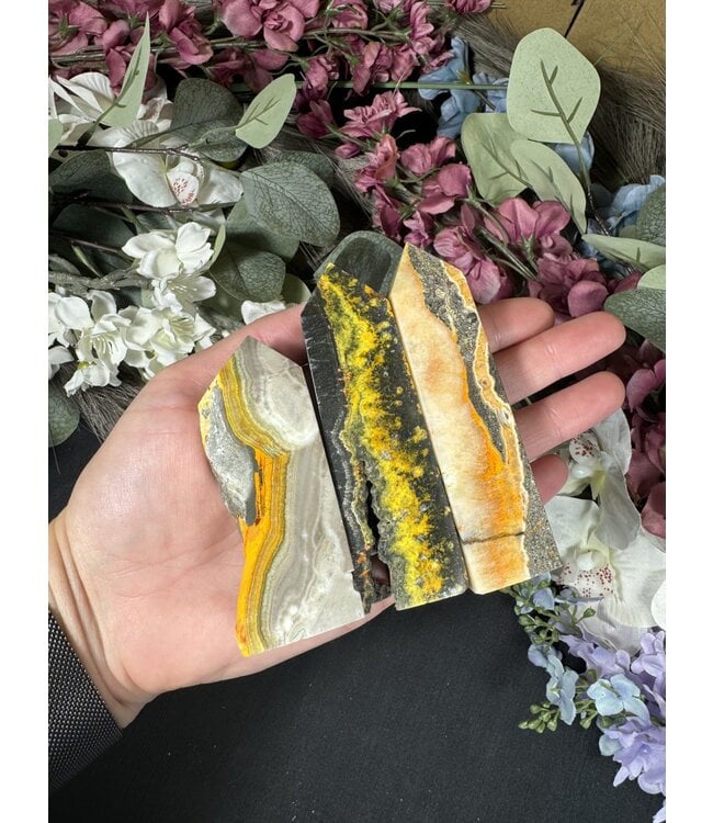 Bumblebee Jasper Point, Size X-Large [100-124gr]