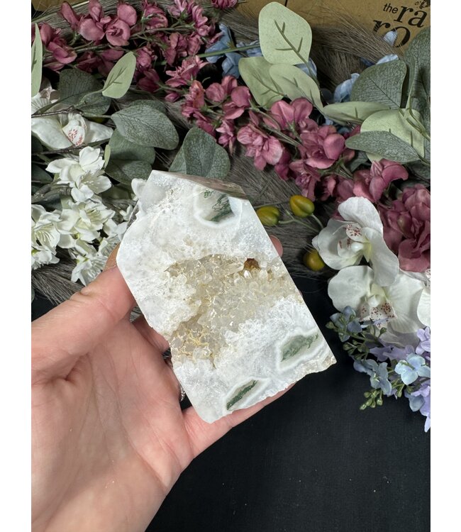 Moss Agate Tower #133, 306gr