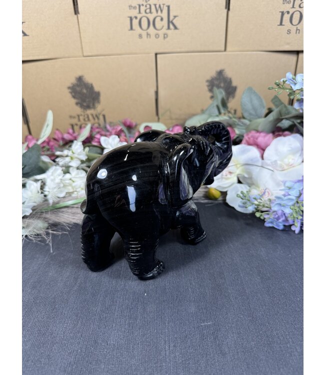 Silver Sheen Elephant #1, 1604gr