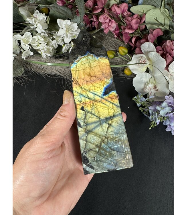 Labradorite Tower #27, 434gr