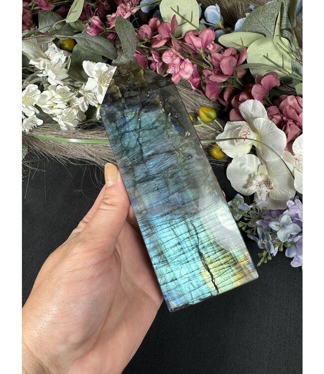 Labradorite Tower #28, 588gr