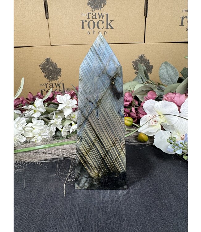 Labradorite Tower #47, 590gr