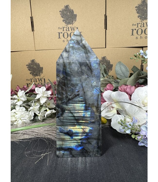 Labradorite Tower #56, 840gr