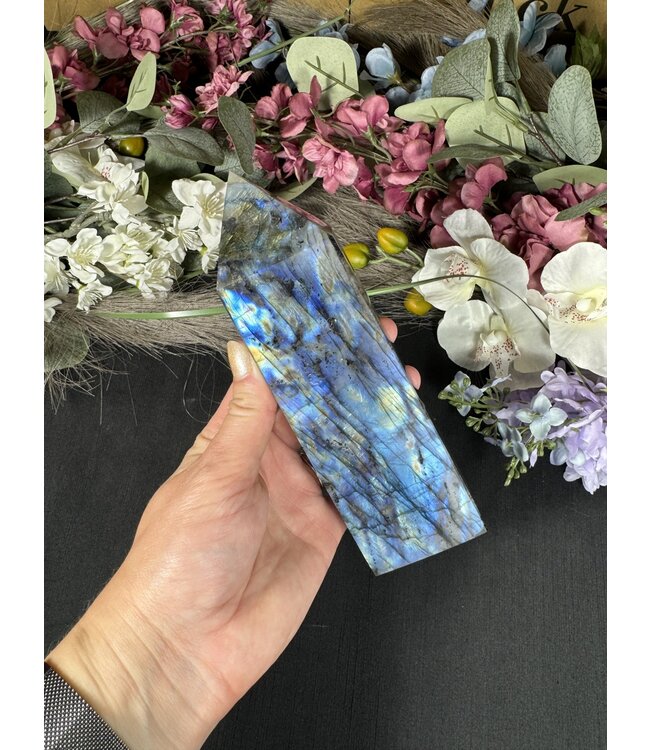 Labradorite Tower #55, 540gr