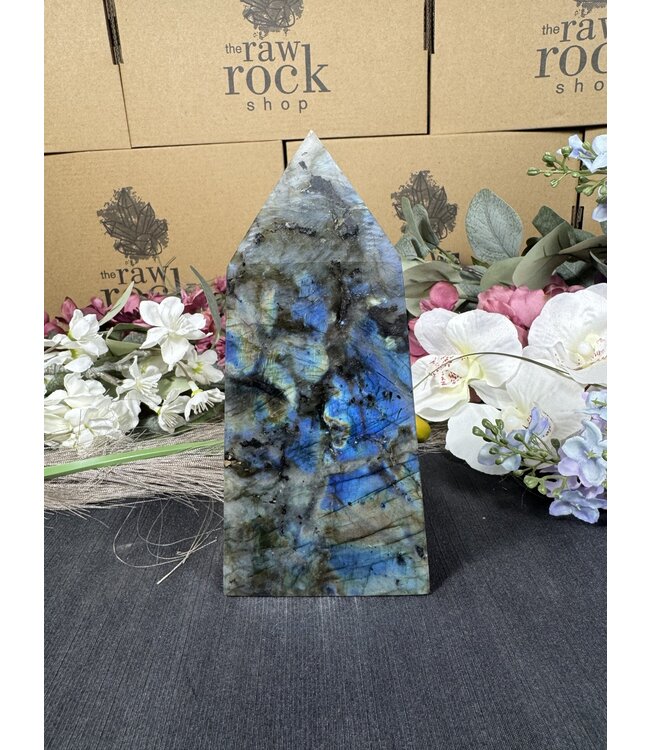Labradorite Tower #60, 578gr