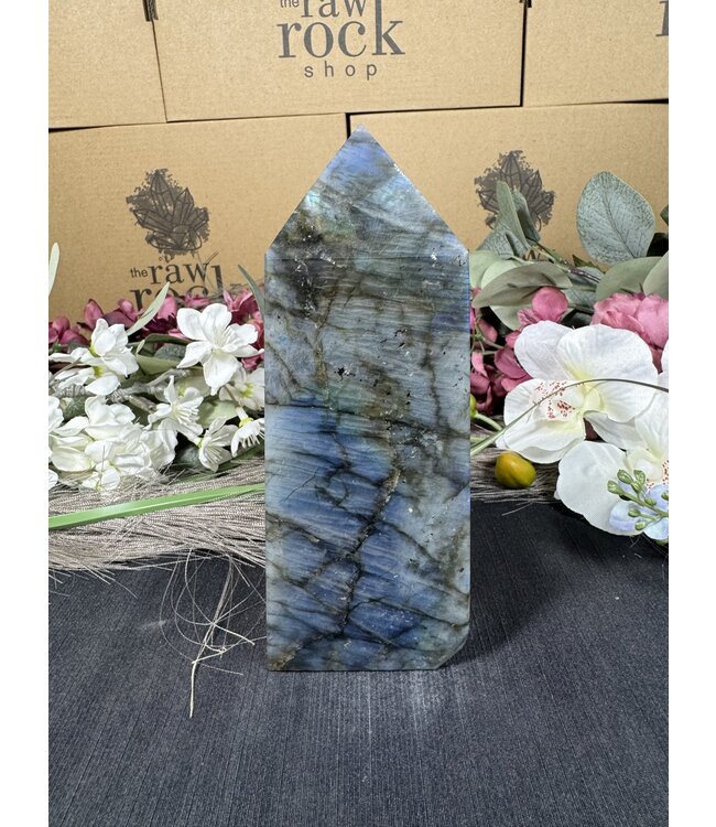 Labradorite Tower #50, 540gr