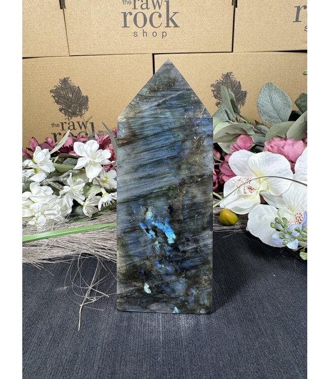 Labradorite Tower #50, 540gr