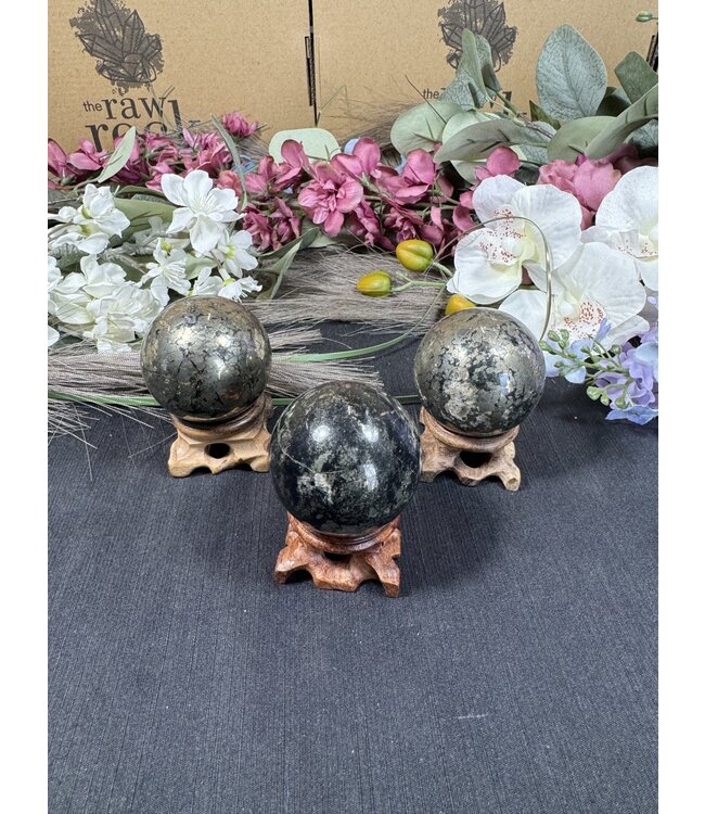 Pyrite Sphere, 45-49mm
