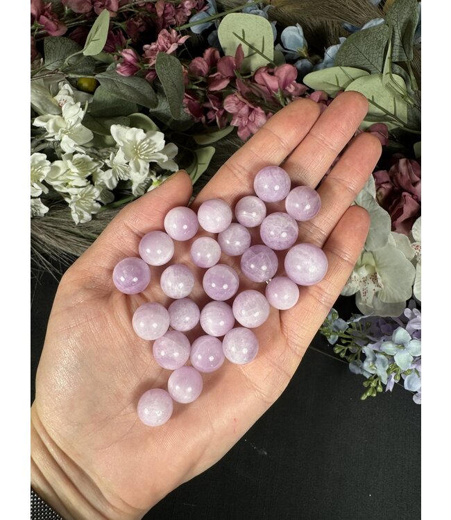 Mini Kunzite Sphere, 1cm