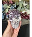 Sphalerite with Fluorite Skull #1, 512gr