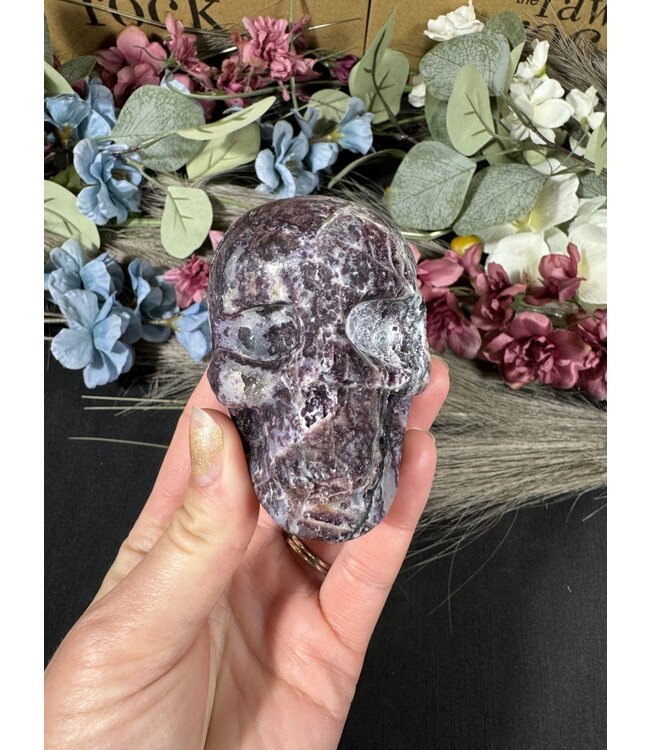 Sphalerite with Fluorite Skull #2, 370gr
