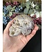 Sphalerite with Fluorite Skull #3, 404gr