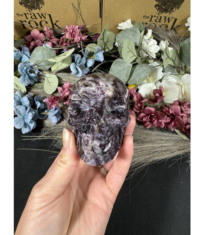 Sphalerite with Fluorite Skull #4, 438gr