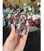 Sphalerite with Fluorite Skull #12, 442gr