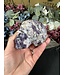 Sphalerite with Fluorite Skull #13, 420gr