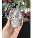 Sphalerite with Fluorite Skull #20, 534gr