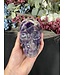 Chevron Amethyst Skull #7, 1290gr