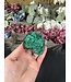 Malachite Skull #2, 324gr