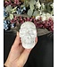 Howlite Skull #4, 1058gr