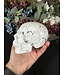 Howlite Skull #4, 1058gr
