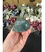 Green Fluorite Skull #7, 270gr