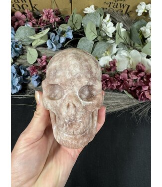 Pink Amethyst Skull #1, 1102gr