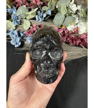 Arfvedsonite Skull #1, 1026gr
