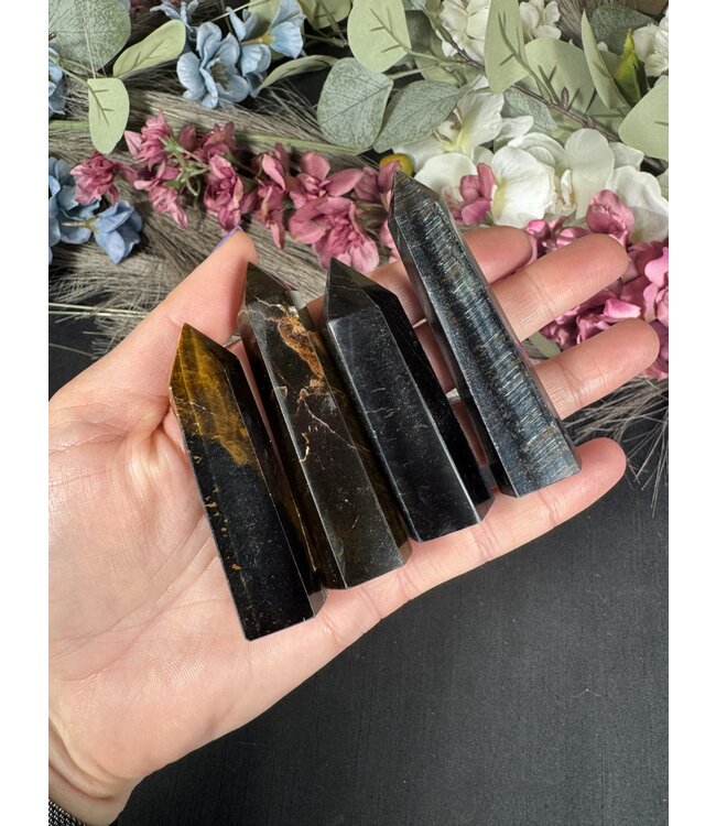 Blue Tiger Eye Point, Size Small [25-49gr]
