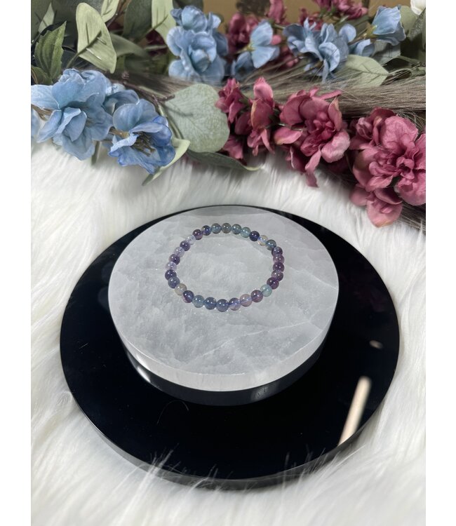 Fluorite 6mm Bracelet